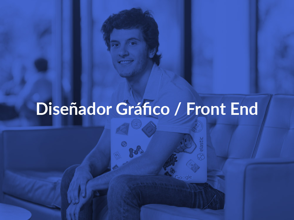 Diseñador gráfico Front end