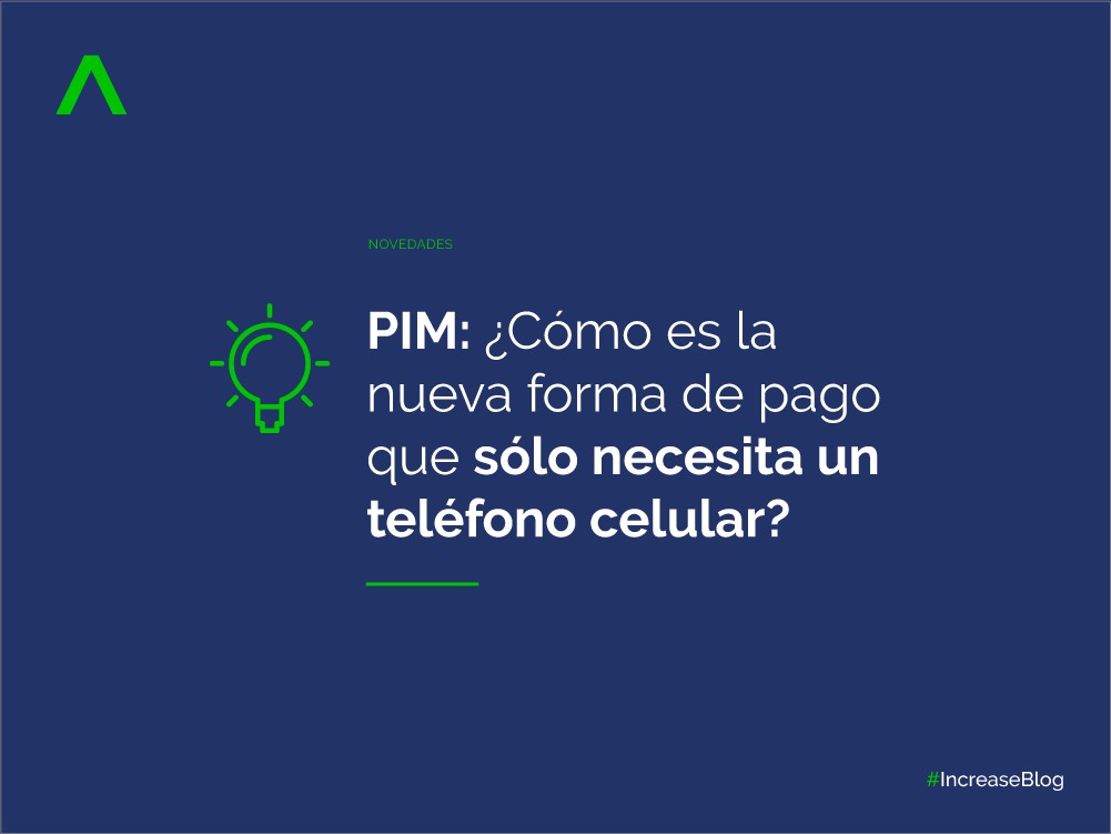 nueva forma de pago que sólo necesita un teléfono celular