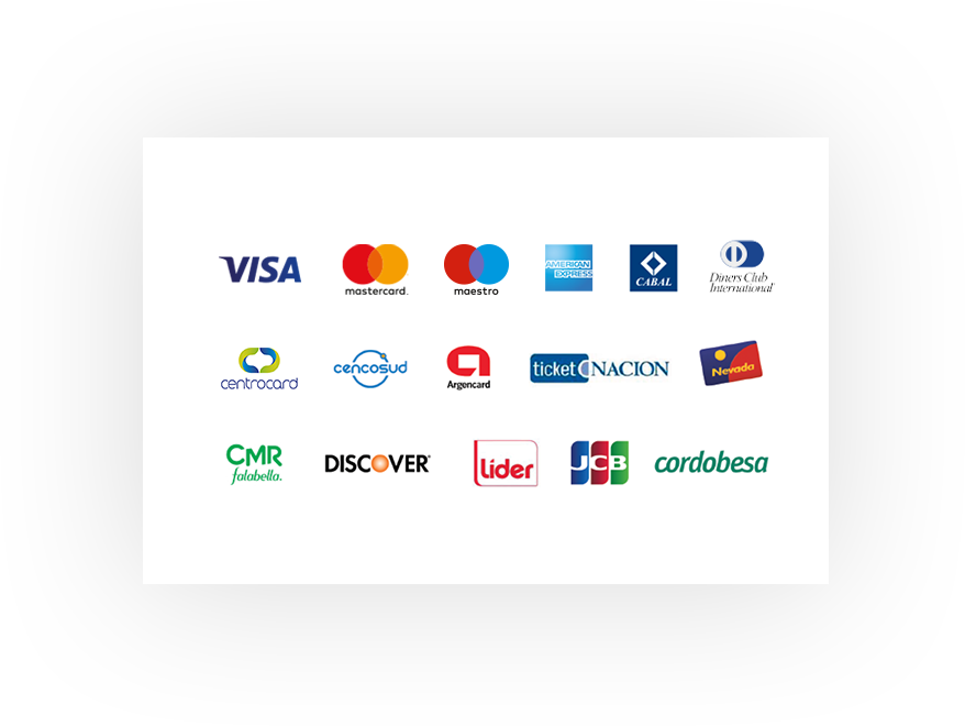 ¡Tus ventas con los principales medios de pago, en un tablero de control!